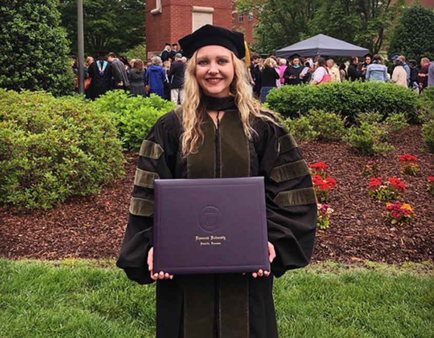 Audrey Stewart Receives Doctorate of Pharmacy