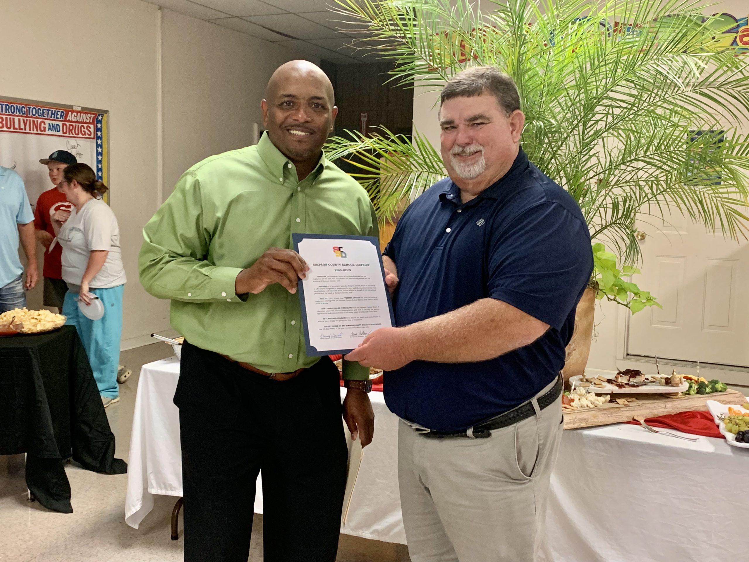 Coach Terrell Luckey Retires After 35 Years of Service