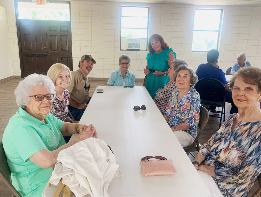 Great Turn Out for Senior Citizen Lunch