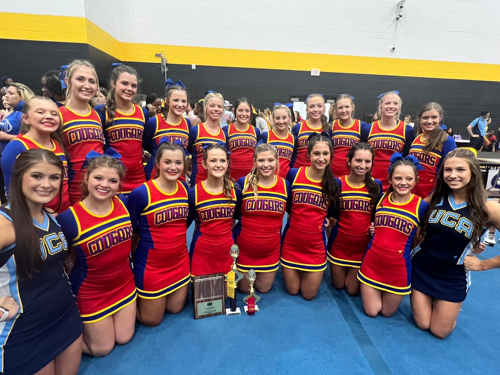 SCA Cheerleaders Show Out at Camp