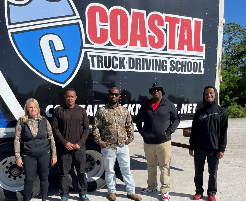 Four Area Students Complete CDL Training; New Training Partnership in Town
