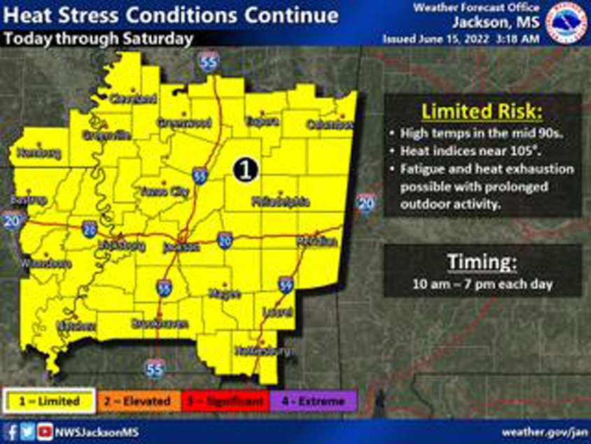Heat Stress Continues This Week