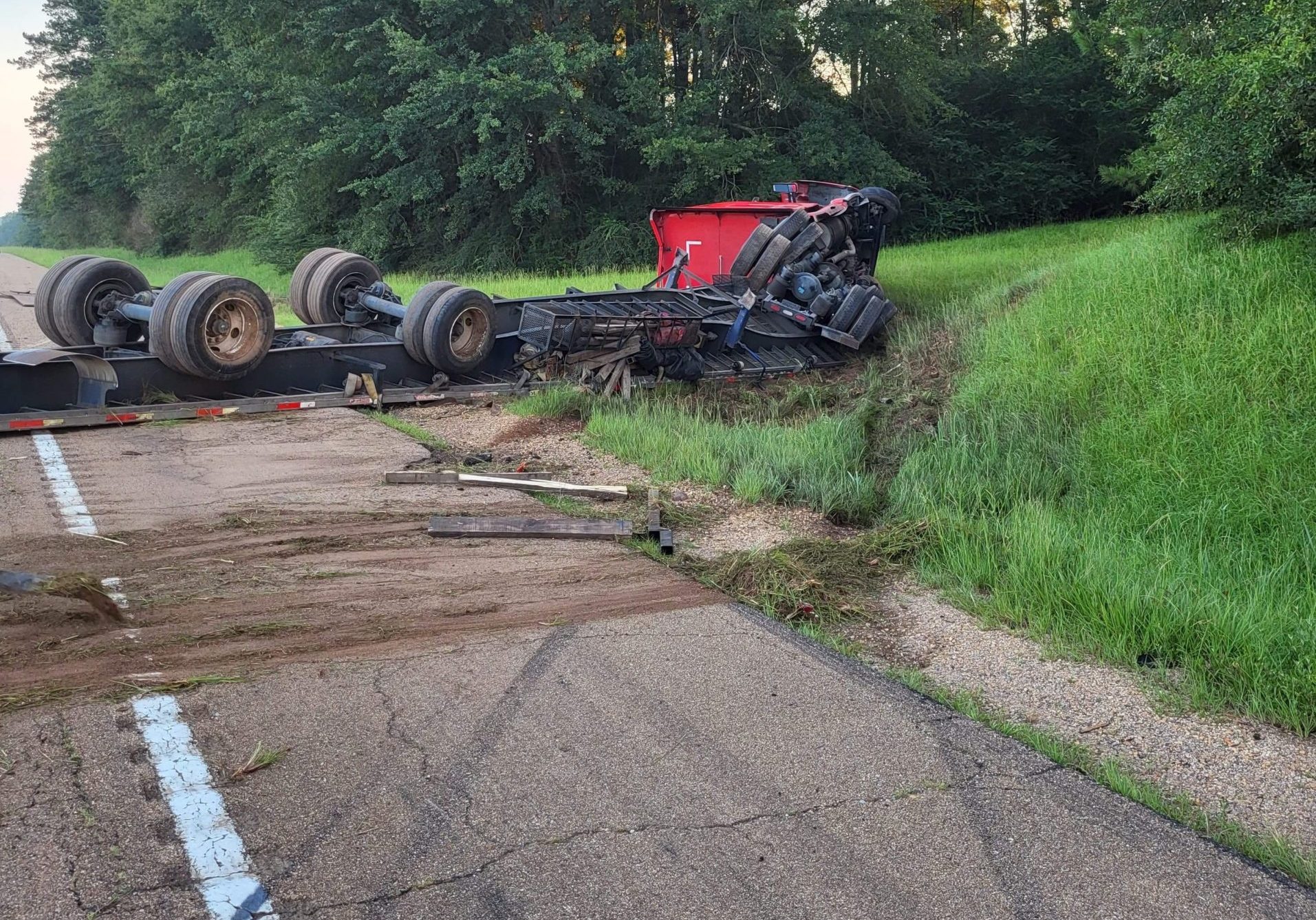 Highway 49 South of Magee Closed (North Bound Lane)