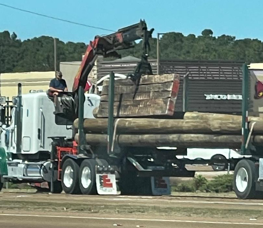 18 Wheeler Load Shifts Causing Back up on Highway 49