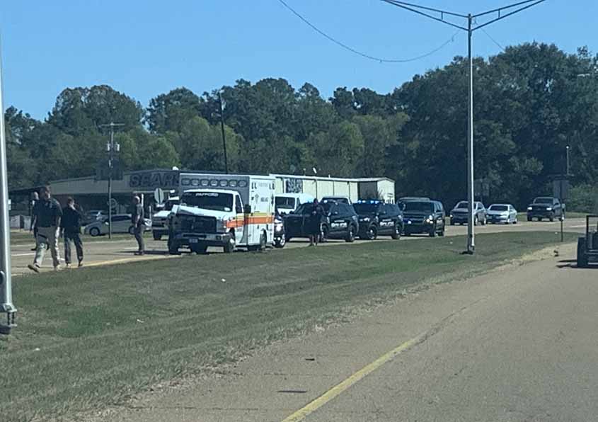 Ambulance Involved in Wreck on Hwy 49