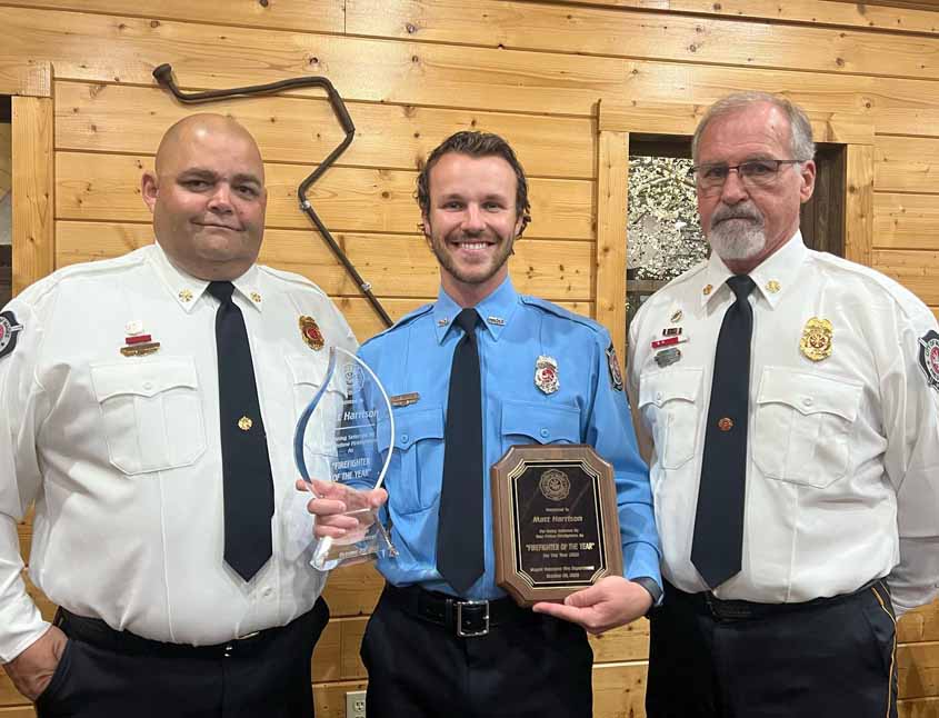 Matt Harrison Named Firefighter of the Year