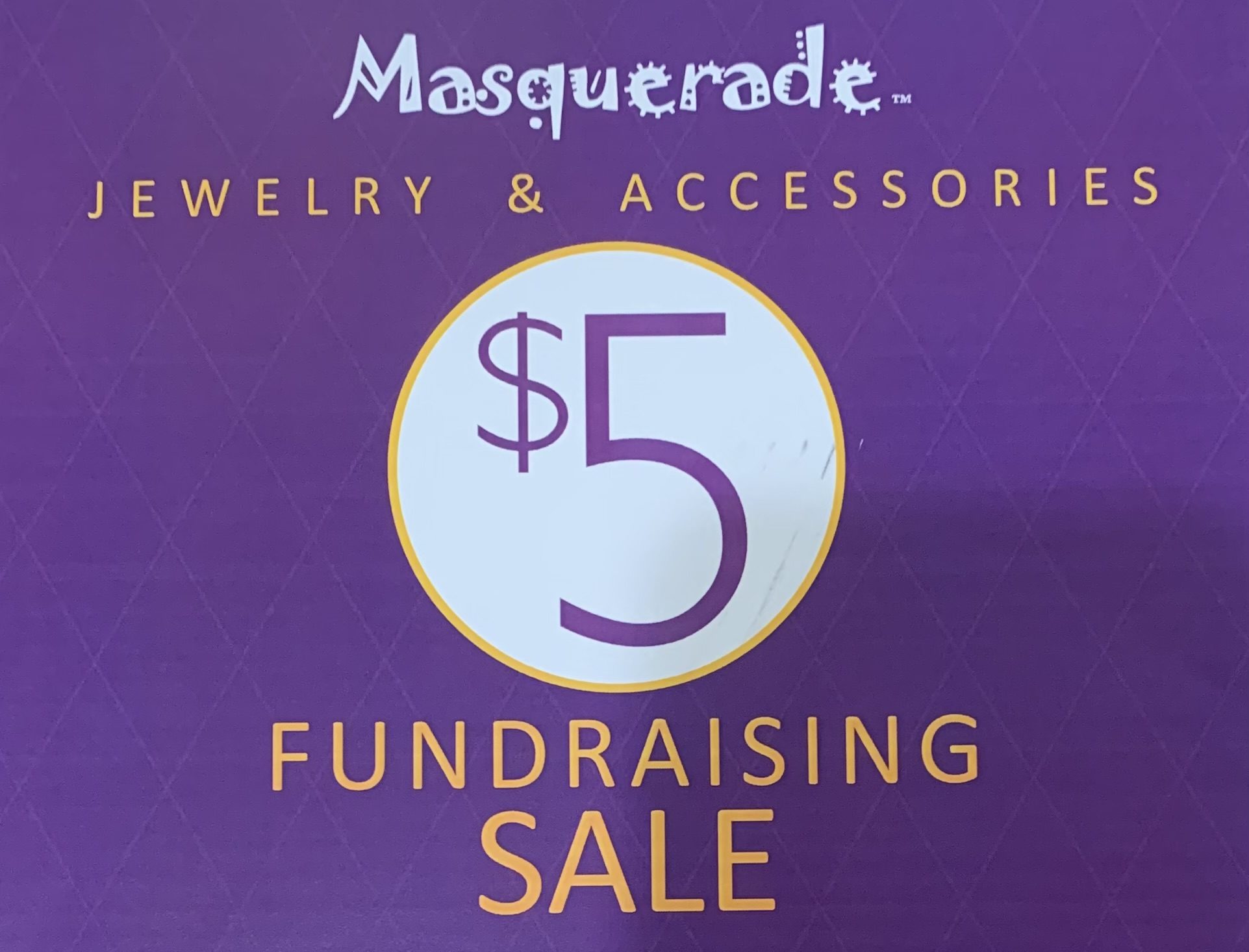 Masquerade Jewelry Sale