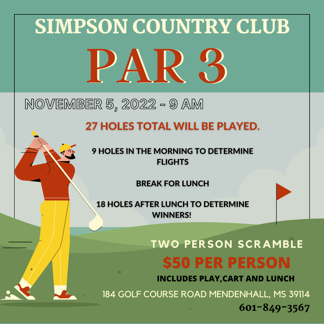 SCCC Par 3 Scramble