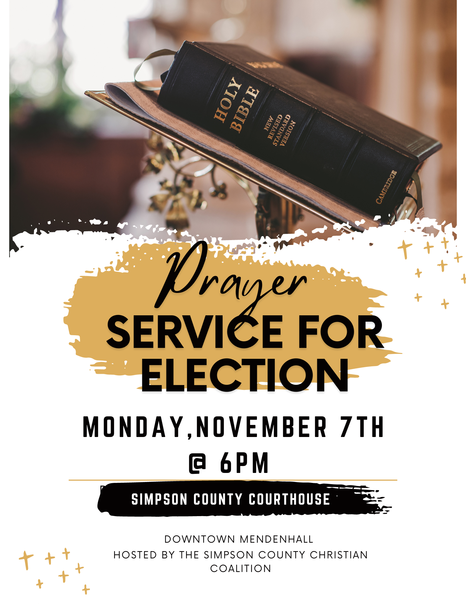 Prayer Service for Election