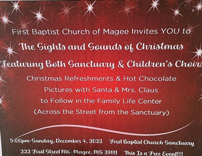 The Sights & Sounds of Christmas @ FBC