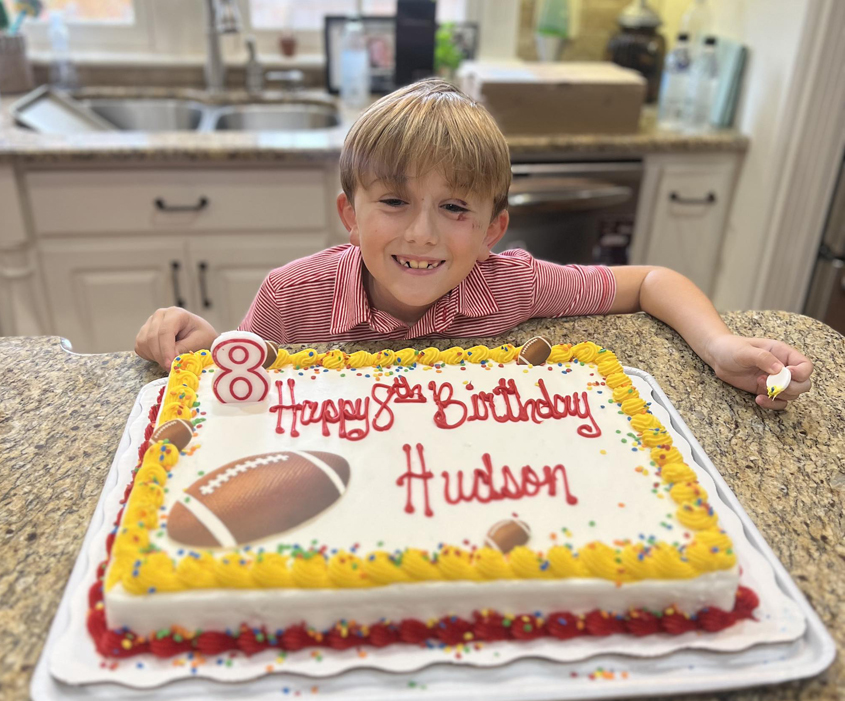 Happy 8th Birthday to Hudson Honea!