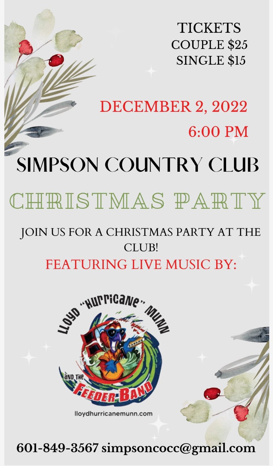 SCCC Christmas Party