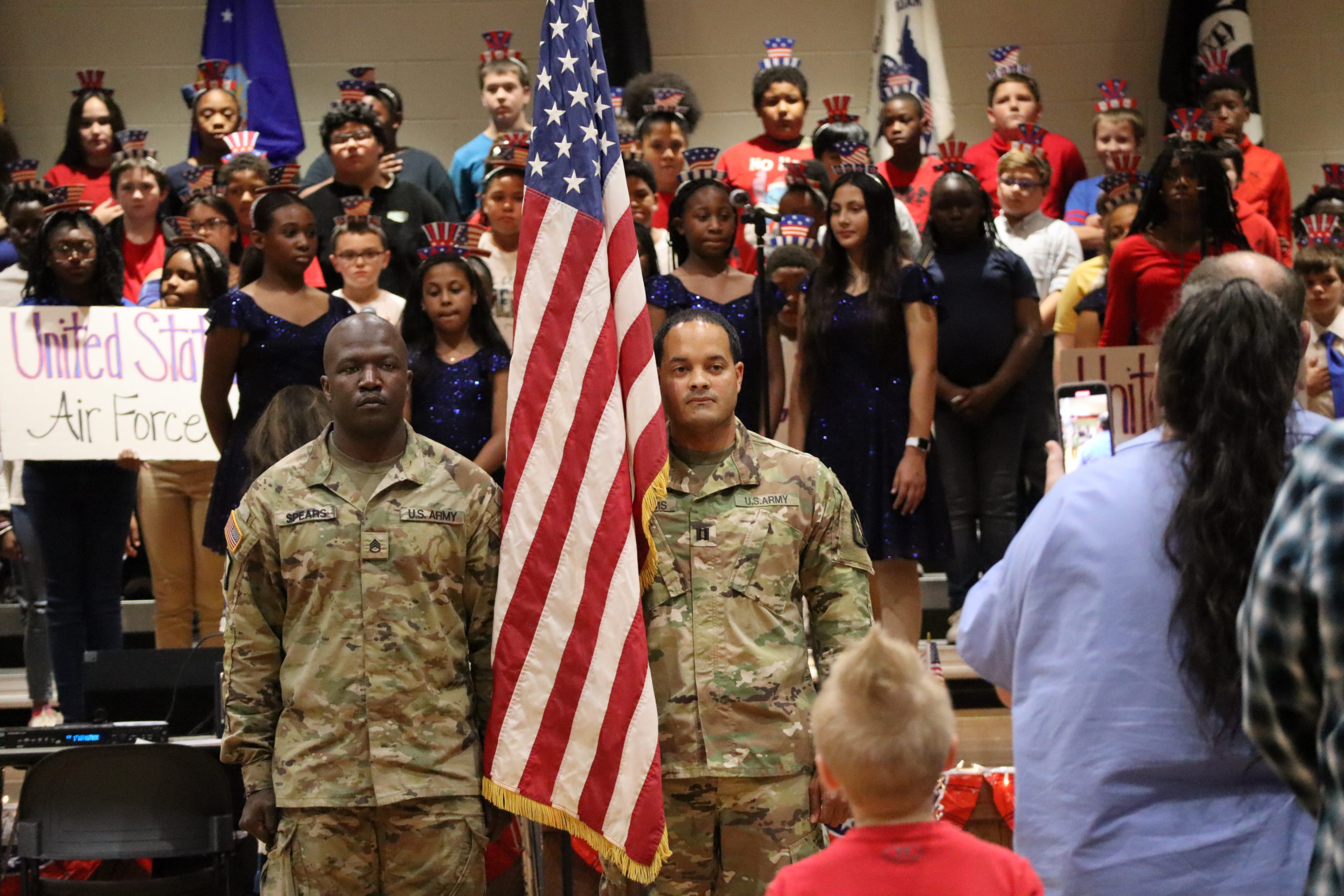Magee Elementary School Hosts Music Program Honoring Veterans