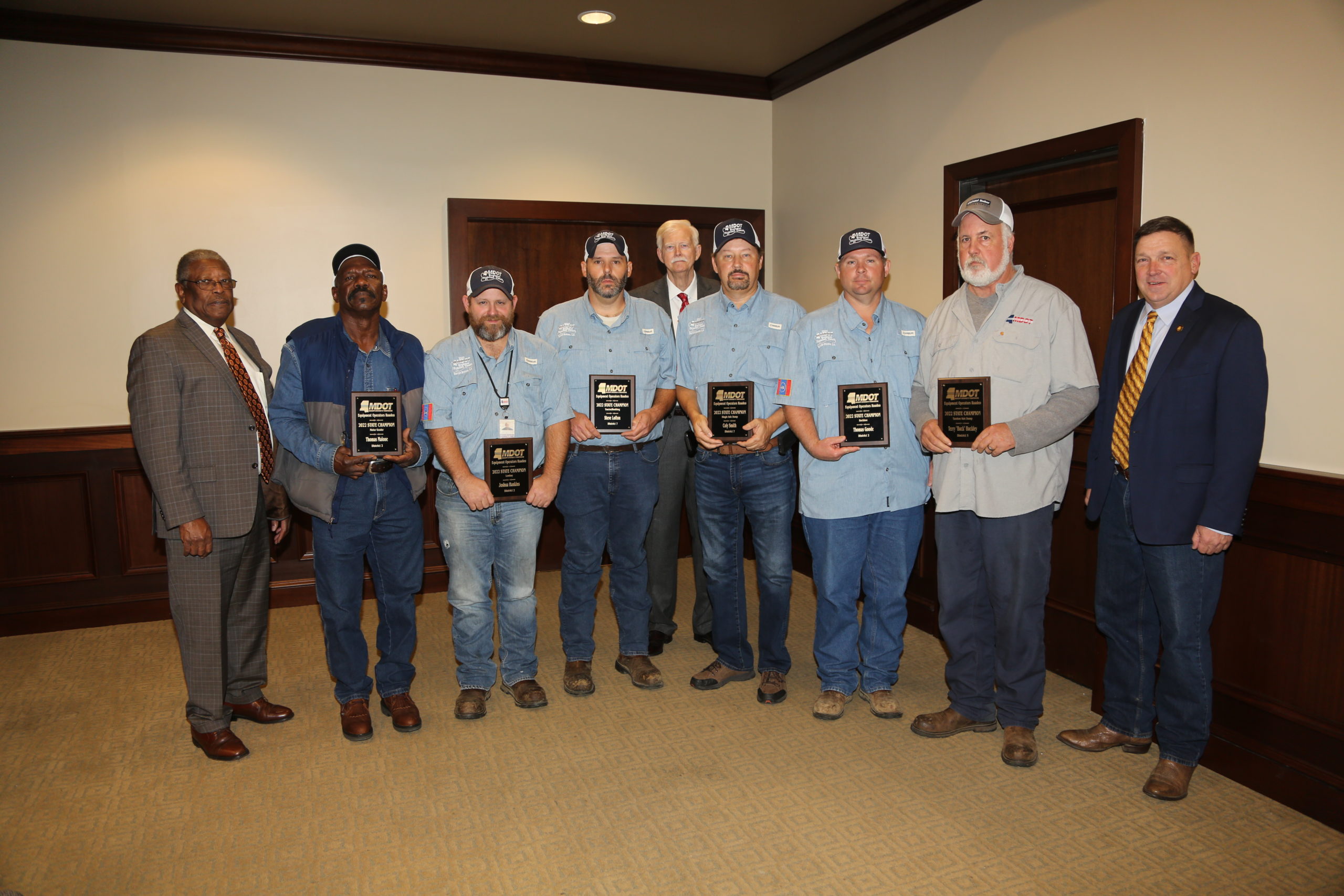 MDOT Commissioners recognize state Roadeo winners