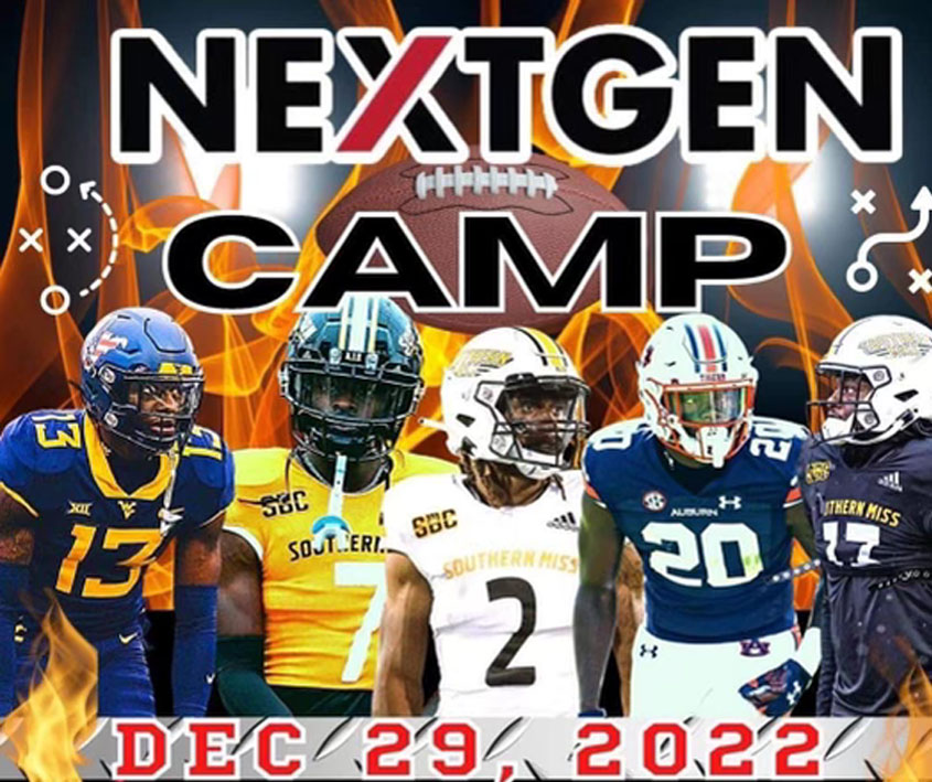 Football Camp for Boys ages 4-10 & 11-18 Thursday, 12/29/2022