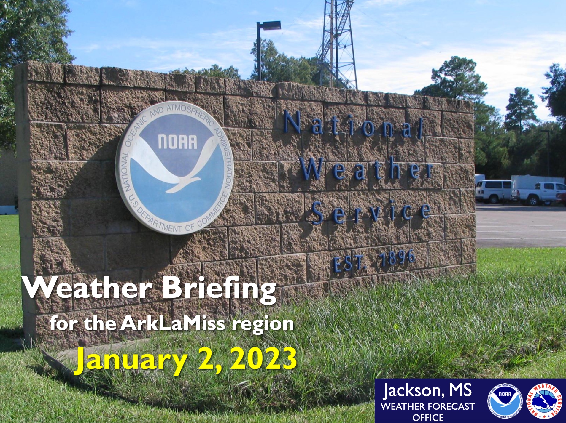 National Weather Service Severe Weather Briefing for January 2