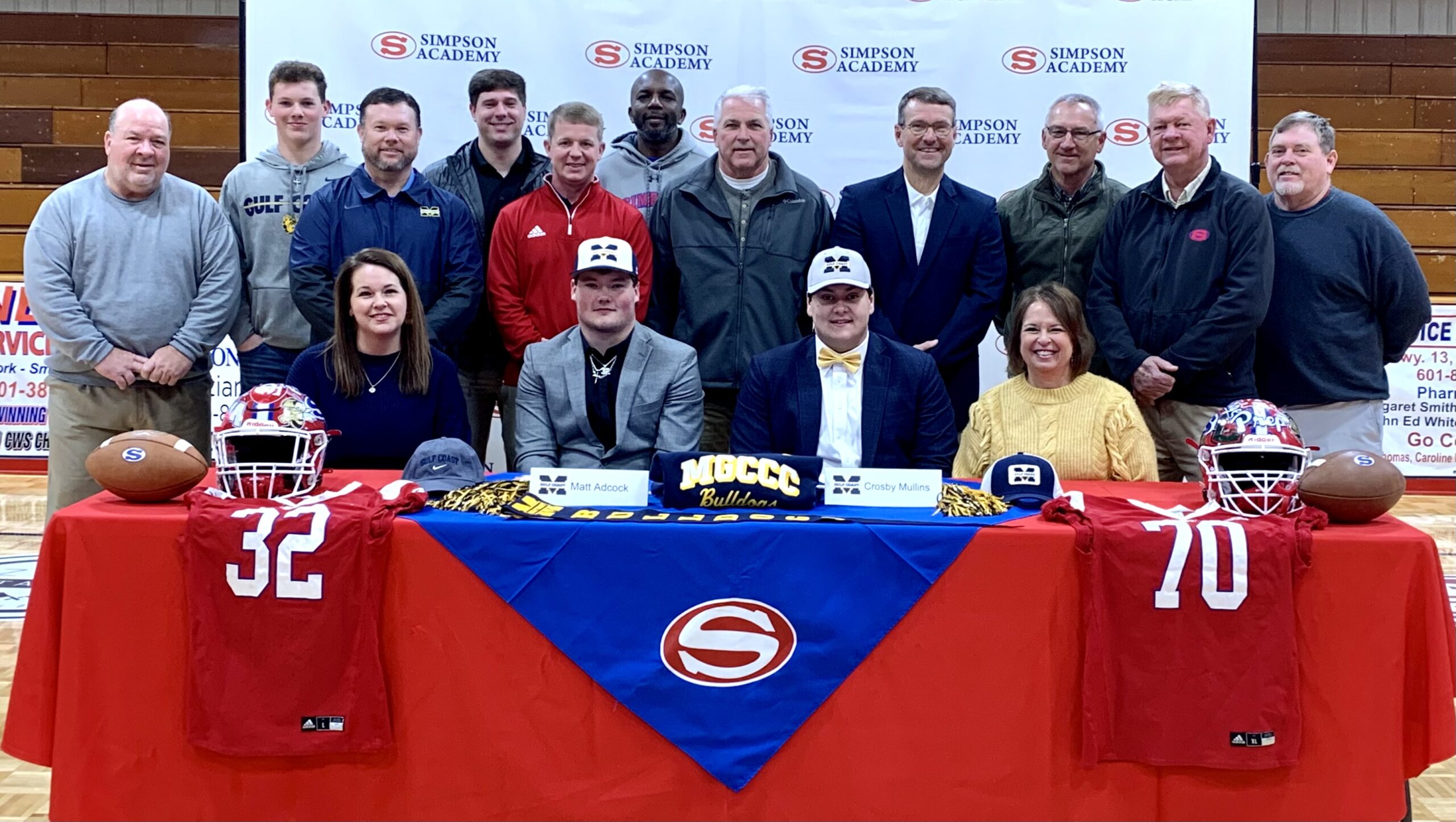 Mullins and Adcock Sign Letters of Intent