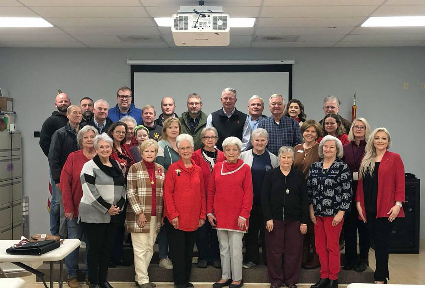 Colonel Ghannon Burton Speaks to Republican Women of Simpson