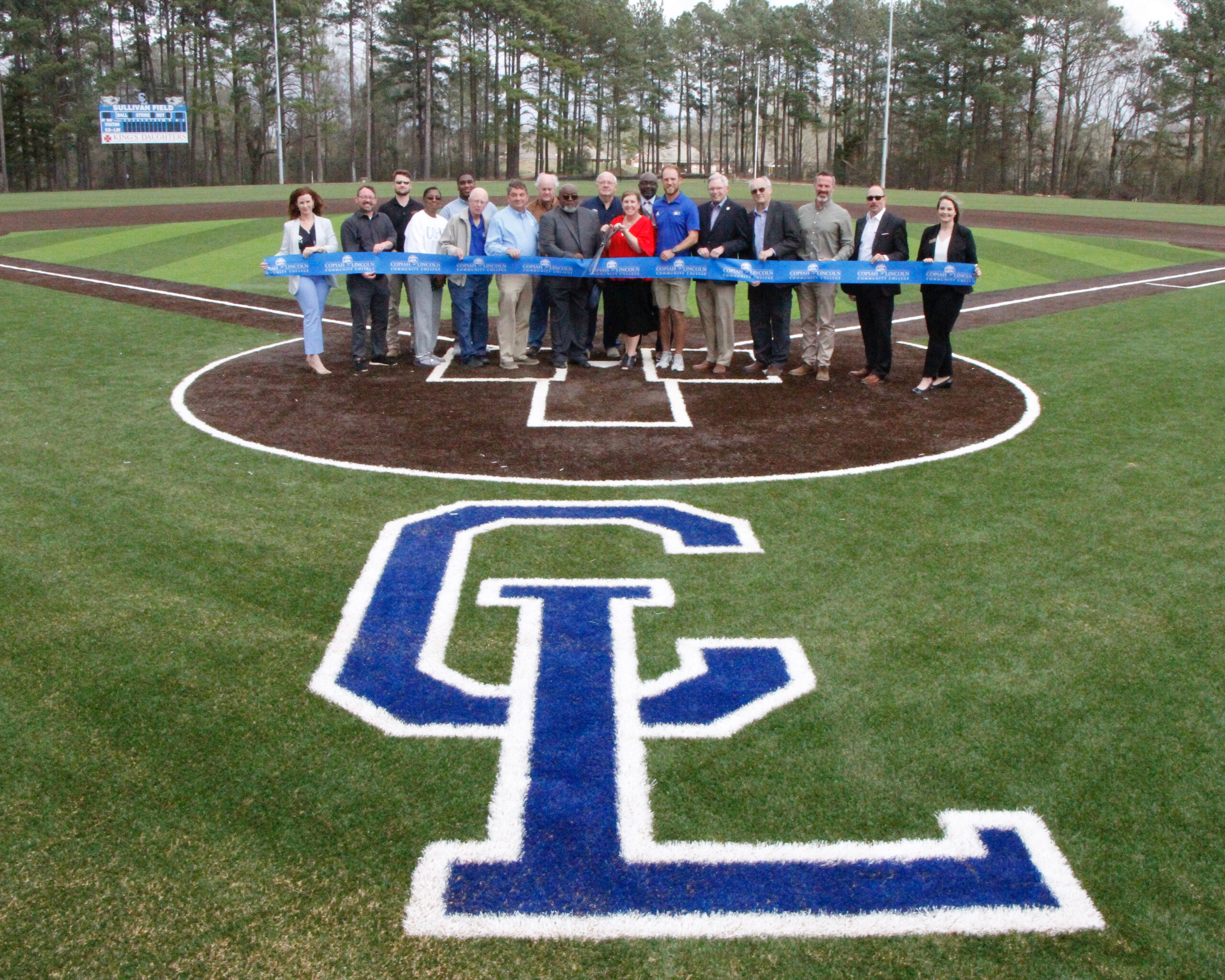 Co-Lin holds ribbon cutting for newly renovated Walter R. Sullivan Field