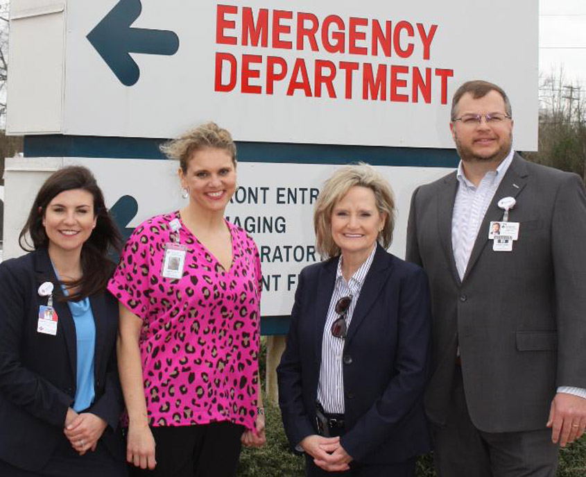 Senator Cindy Hyde-Smith Visits Magee General and Simpson General Hospitals
