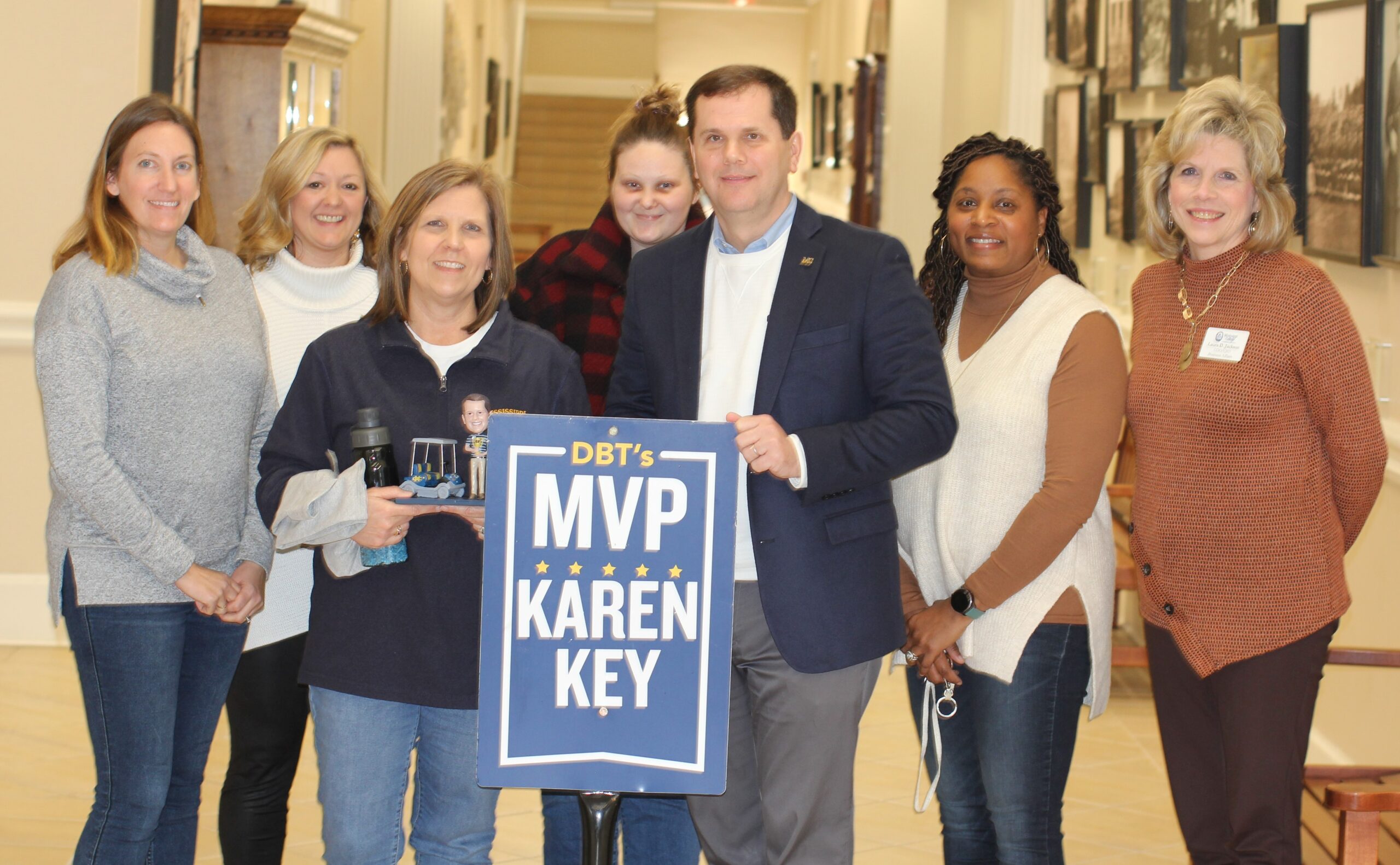 Assistant controller’s family-oriented approach to leadership at MC earns DBT’s MVP Award for February