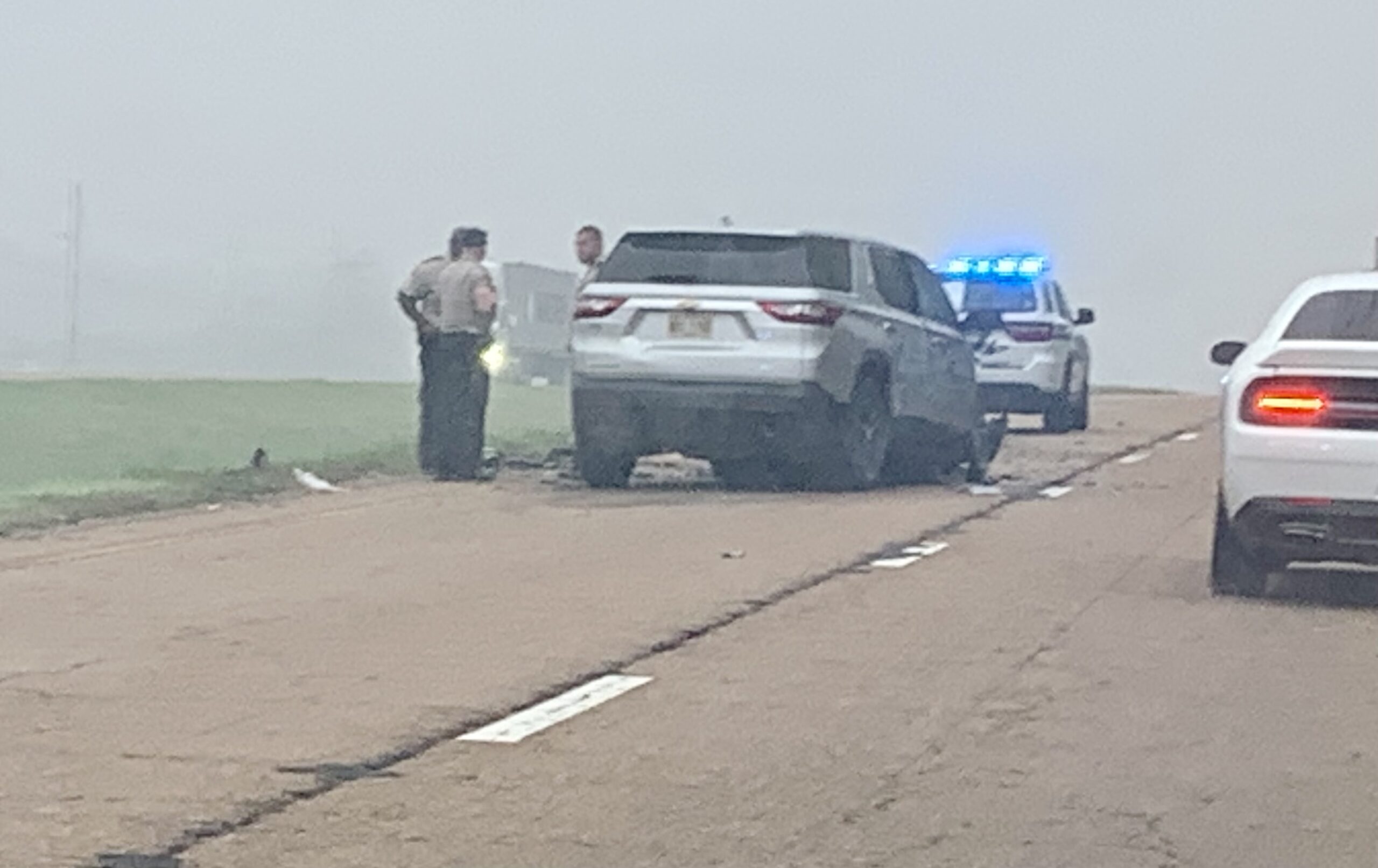 Wreck on Hwy 49