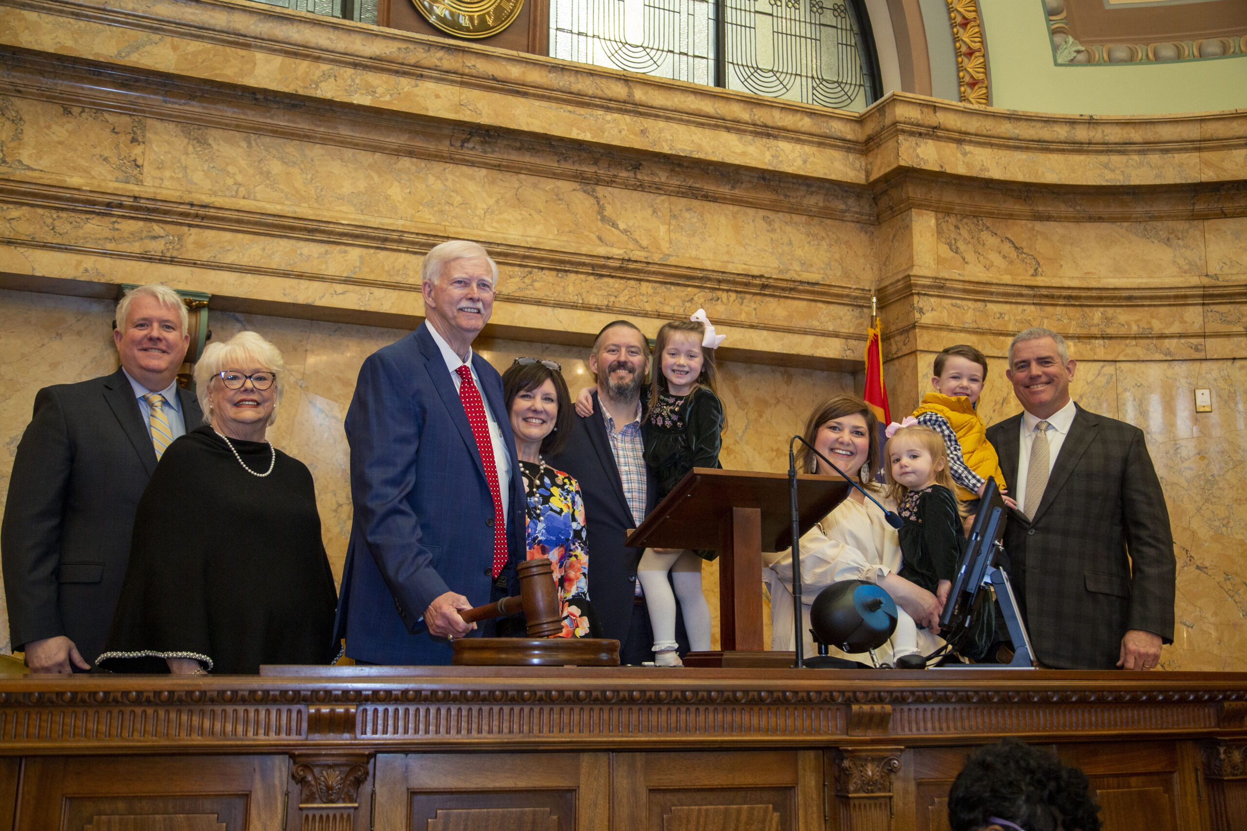 Commissioner Tom King honored by Mississippi Legislature 