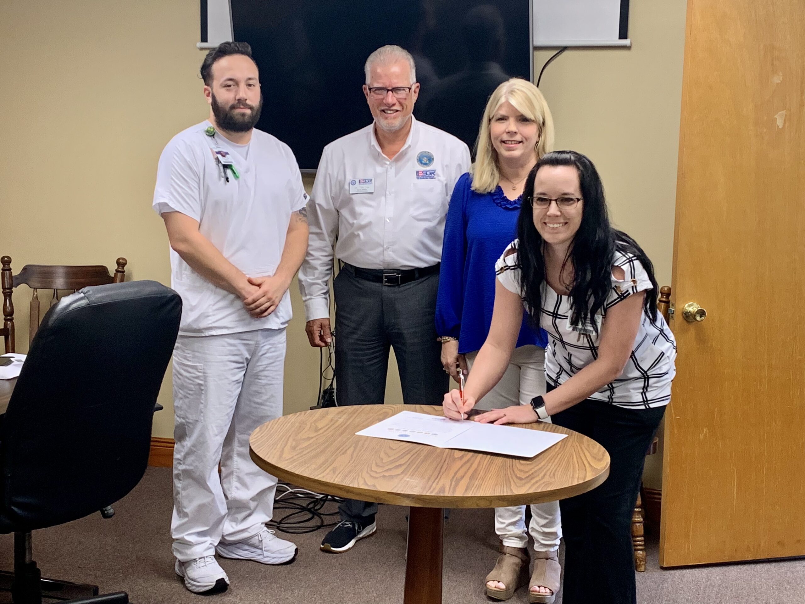 Simpson General Signs Letter of Support