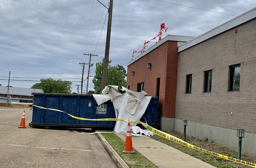 Roofing Begins on City Hall & Police Department