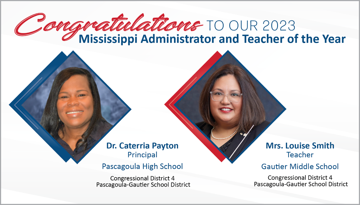 MDE announces 2023 Mississippi Administrator of the Year, Teacher of the Year