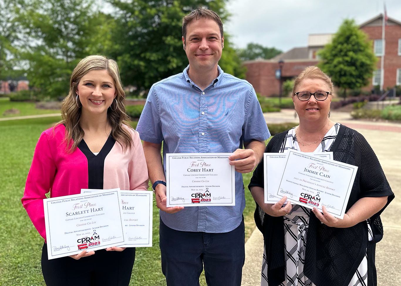 Co-Lin Public Relations office win CPRAM awards  