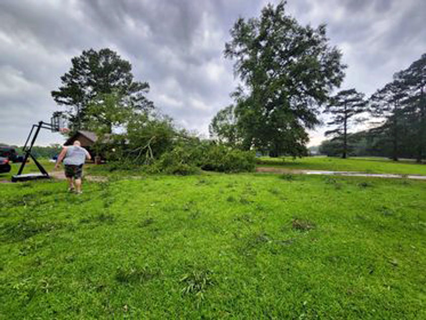 Harrisville Hard Hit Following High Winds