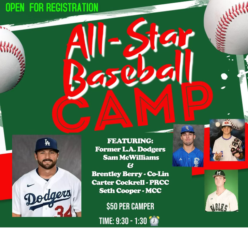 All Star Baseball Camp June 13th - MageeNews.com