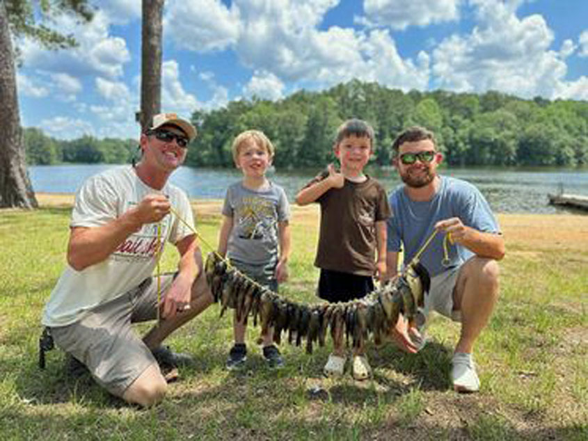 Successful Day @ Simpson County Lake Youth Fishing