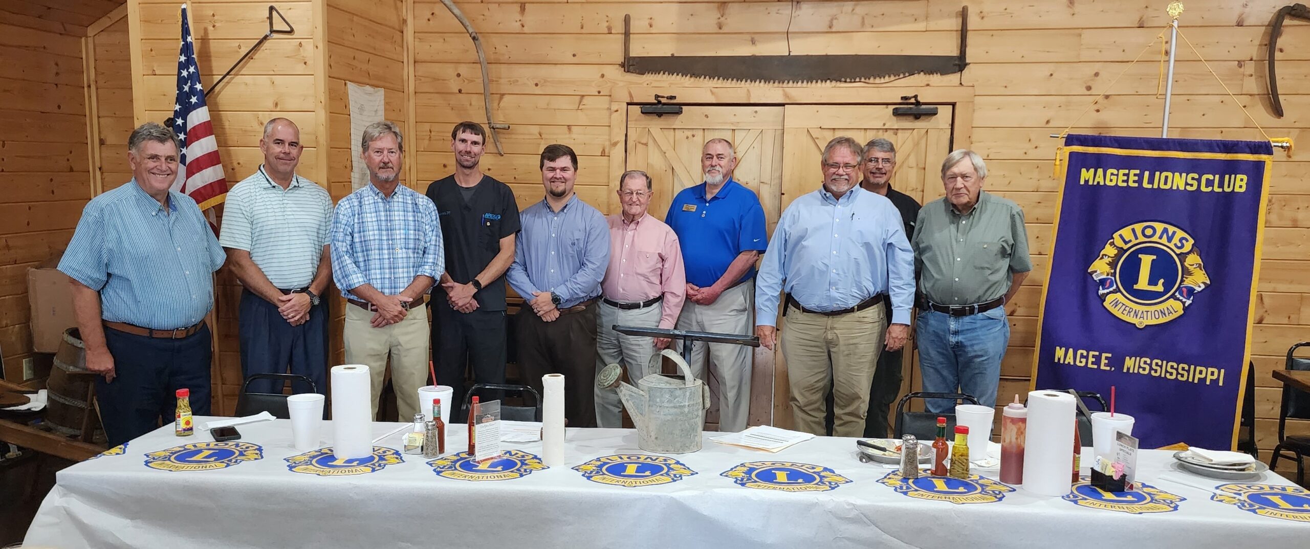 Magee Lions Club inducts officers