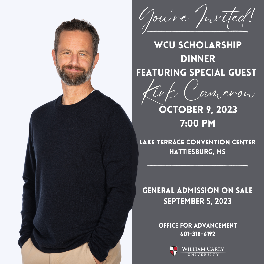 Kirk Cameron to headline WCU scholarship dinner