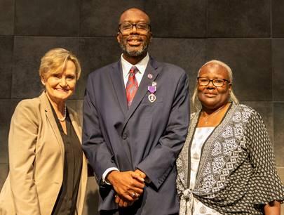 HYDE-SMITH PRESENTS PURPLE HEART MEDAL TO PURVIS NATIVE