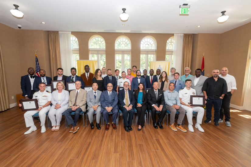 USM Salutes 2023 Graduates of Hydrographic Science Program