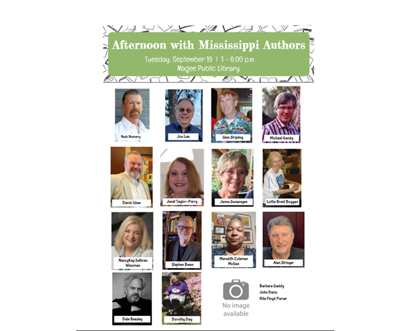 Afternoon with Mississippi Authors @ The Library