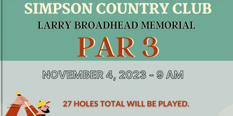 Larry Broadhead Memorial Par 3 Tournament @ Simpson Co Country Club