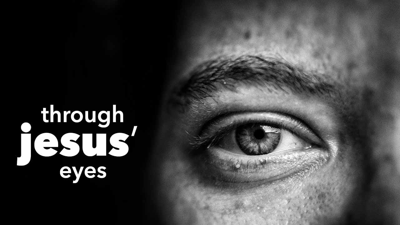He will guide us with His eye.  by James Davis