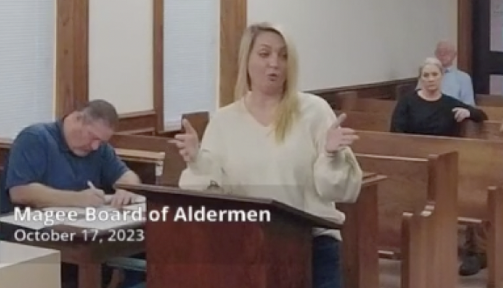 Board of Aldermen Meeting October 17, 2023