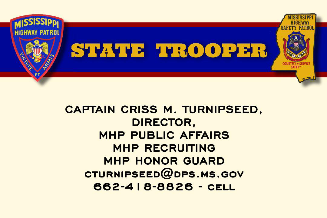 MISSISSIPPI HIGHWAY PATROL ENCOURAGES SAFE TRAVEL THIS THANKSGIVING ...