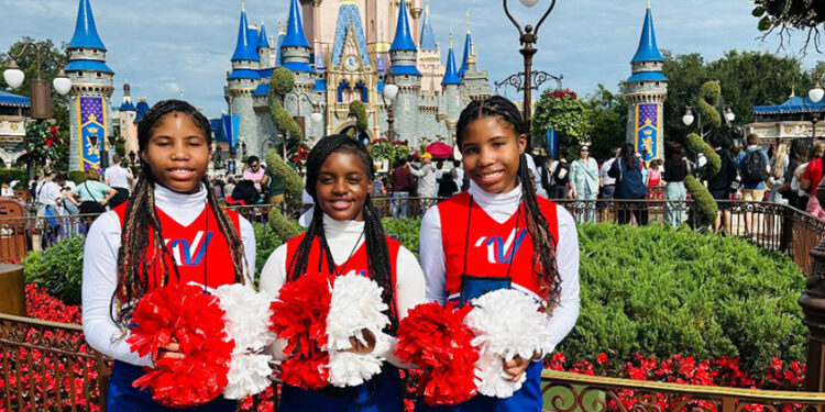 Kamryn, Kaylee, & Kaylyn Cheer @ Disney World