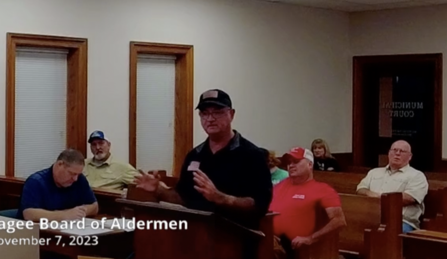 Magee Board of Aldermen – November 7, 2023