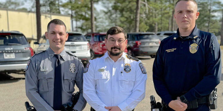 Congratulations to Magee Policemen Killebrew and Hill Full Time Law Enforcement Officers