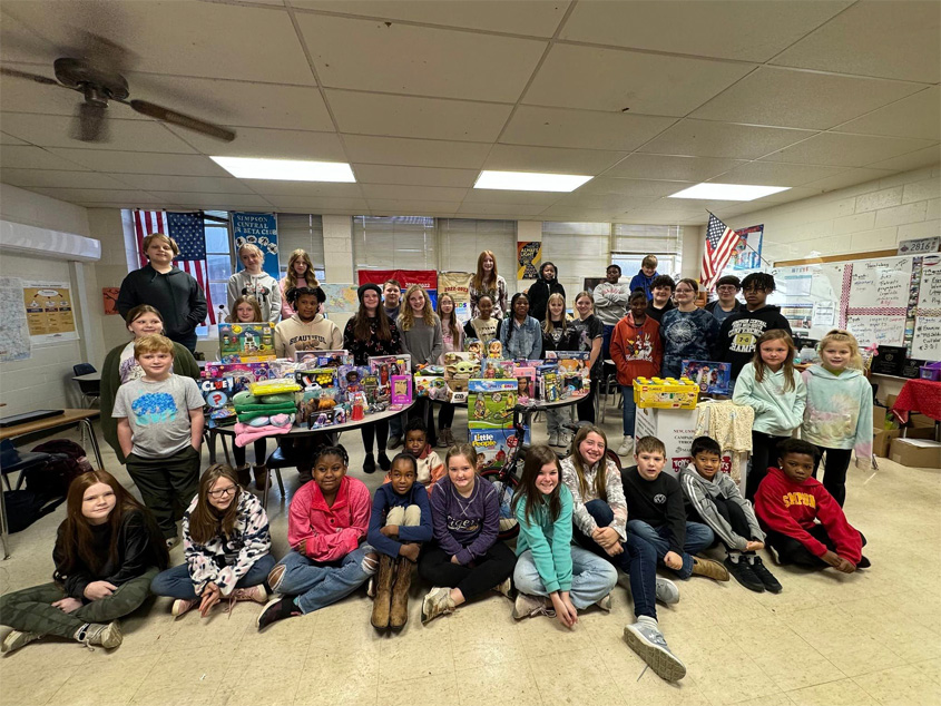 Simpson Central Toys for Tots Drive