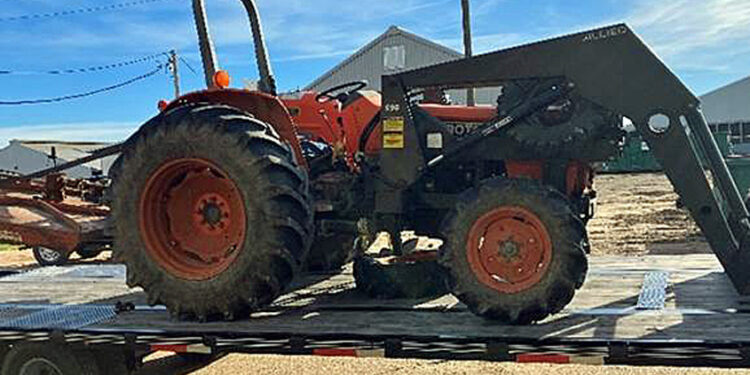 MALTB Investigators Recover Stolen Tractor in Scott County
