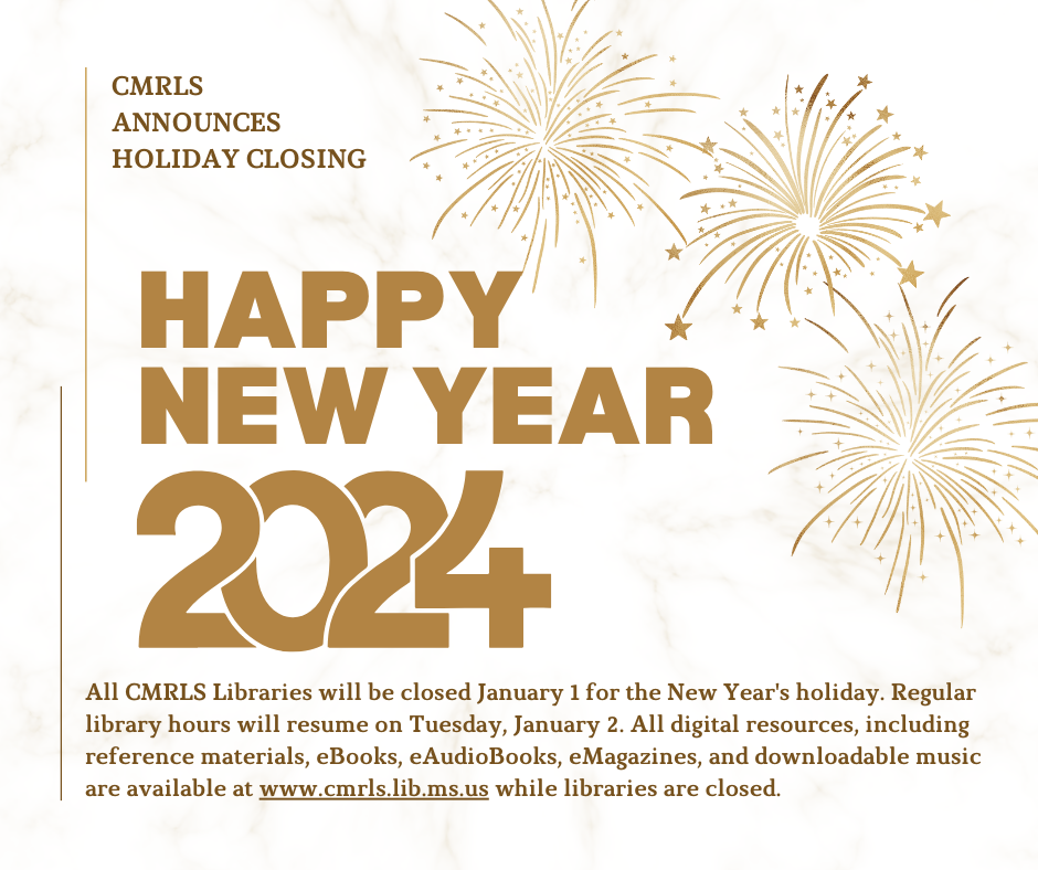 CMRLS ANNOUNCES HOLIDAY CLOSING