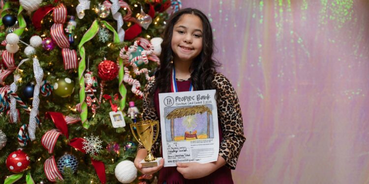 Peoples Bank Christmas Card Contest Winners